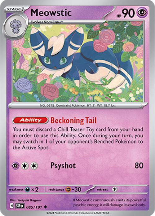 Meowstic (085/191) [Scarlet & Violet: Surging Sparks] | Chromatic Games