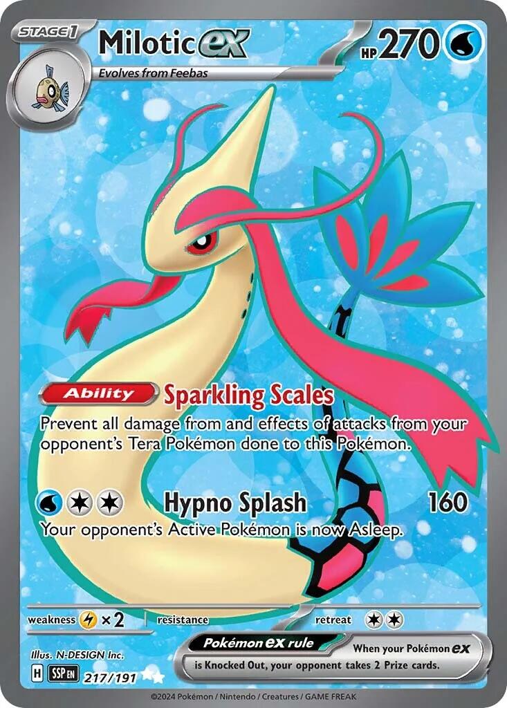 Milotic ex (217/191) [Scarlet & Violet: Surging Sparks] | Chromatic Games