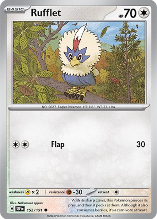 Rufflet (152/191) [Scarlet & Violet: Surging Sparks] | Chromatic Games