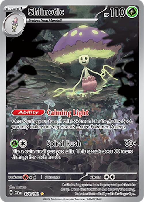 Shiinotic (194/191) [Scarlet & Violet: Surging Sparks] | Chromatic Games