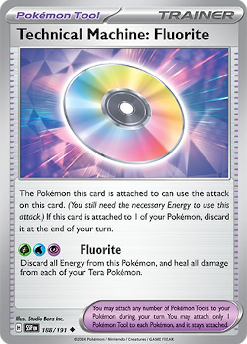 Technical Machine: Fluorite (188/191) [Scarlet & Violet: Surging Sparks] | Chromatic Games