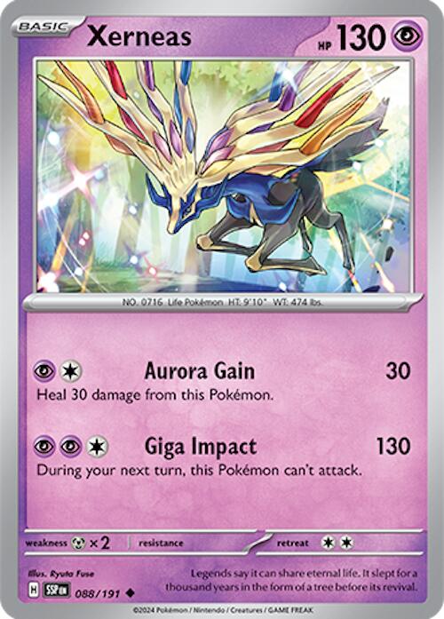 Xerneas (088/191) [Scarlet & Violet: Surging Sparks] | Chromatic Games