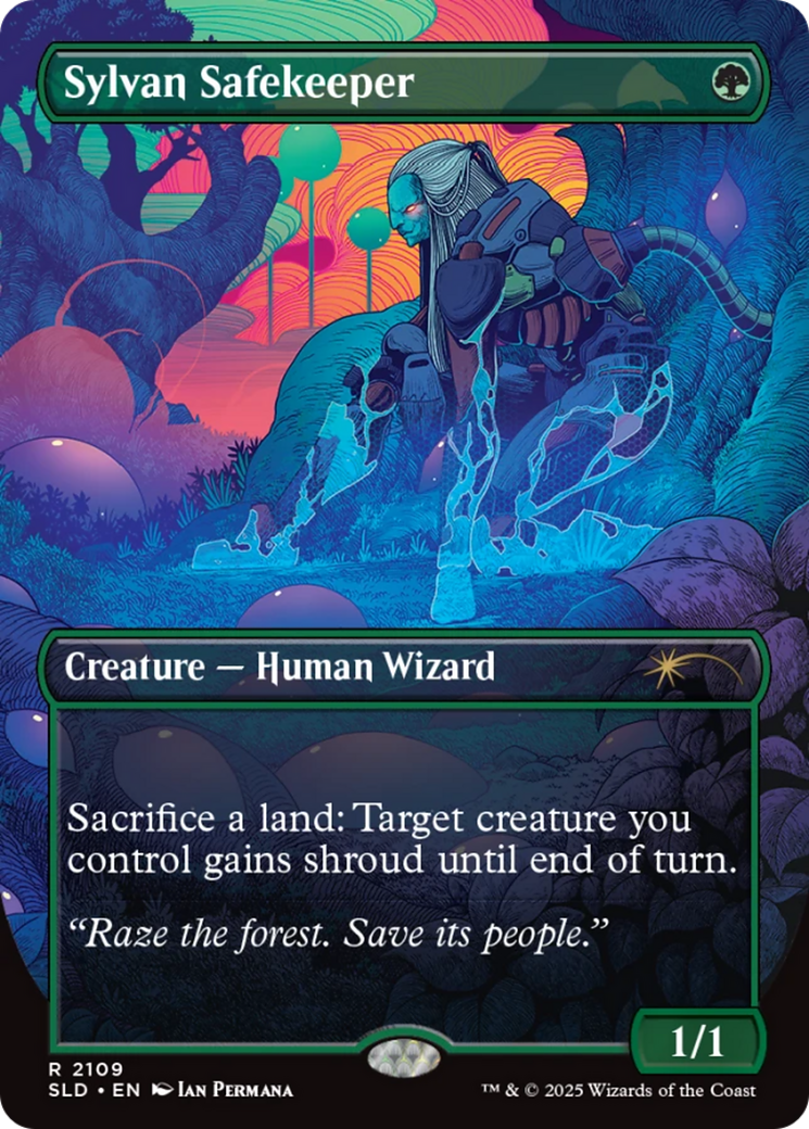 Sylvan Safekeeper (Galaxy Foil) [Secret Lair Drop Series] | Chromatic Games