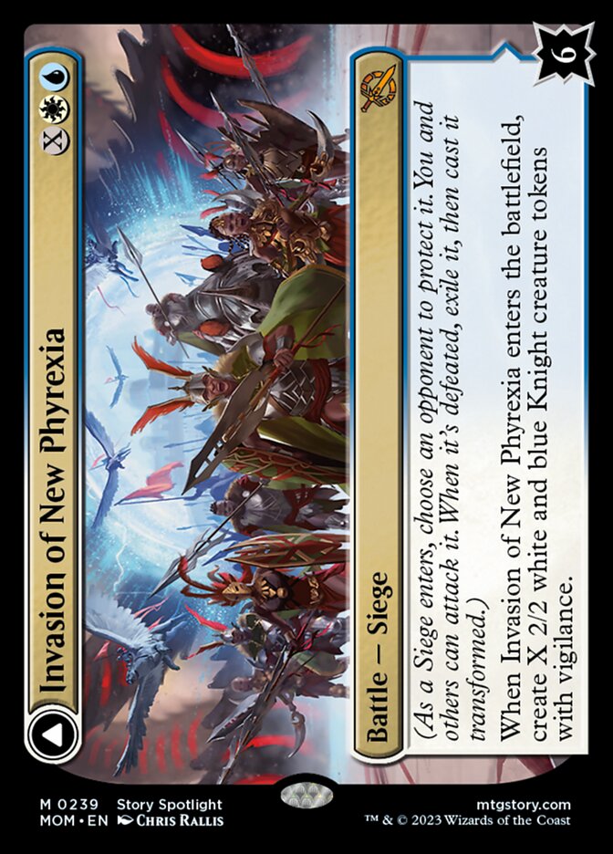 Invasion of New Phyrexia // Teferi Akosa of Zhalfir [March of the Machine] | Chromatic Games