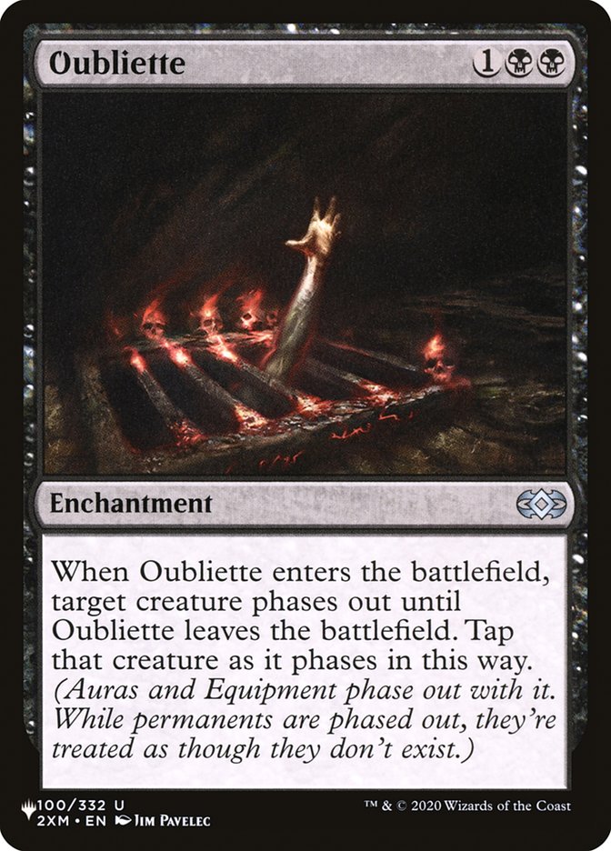 Oubliette [The List] | Chromatic Games