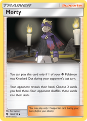 Morty (186/214) [Sun & Moon: Lost Thunder] | Chromatic Games