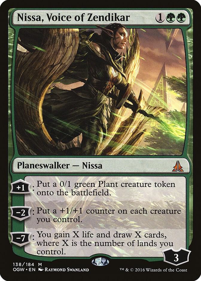 Nissa, Voice of Zendikar 138/184 (Oath of the Gatewatch)  | Chromatic Games
