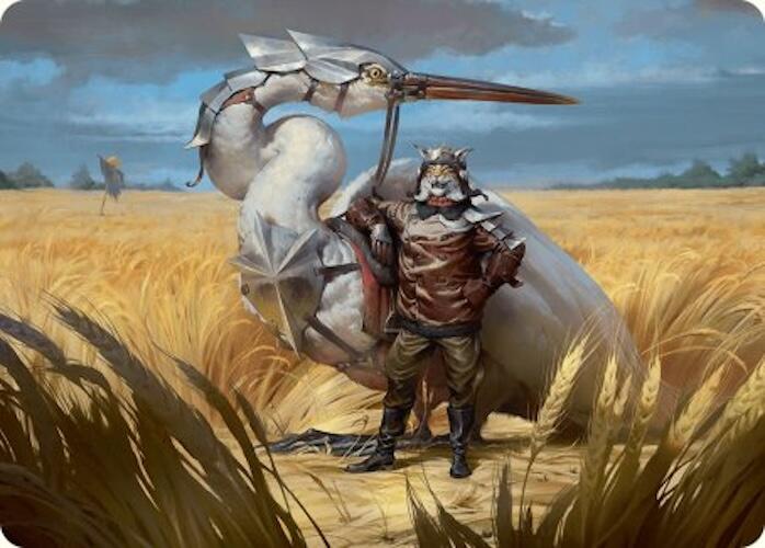 Skyknight Squire Art Card (4/54) [Foundations Art Series] | Chromatic Games