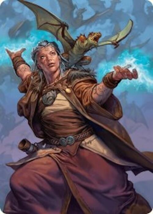 Drake Hatcher 2 Art Card (29/54) [Foundations Art Series] | Chromatic Games