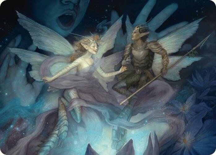 Faebloom Trick Art Card (6/54) [Foundations Art Series] | Chromatic Games
