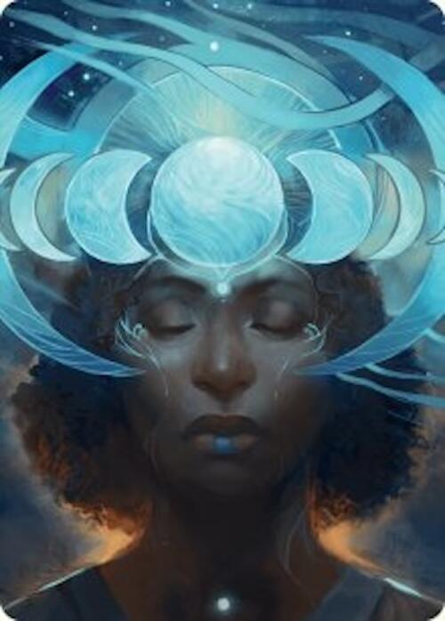 Lunar Insight Art Card (31/54) [Foundations Art Series] | Chromatic Games