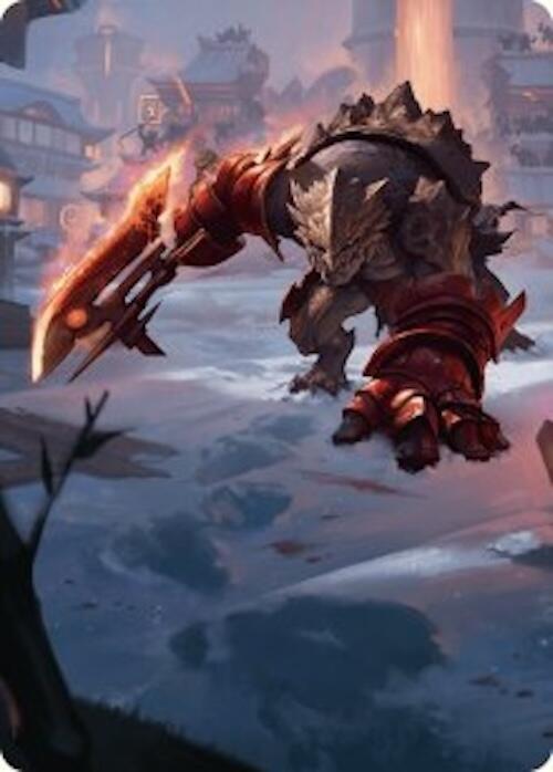 Searslicer Goblin Art Card (39/54) [Foundations Art Series] | Chromatic Games