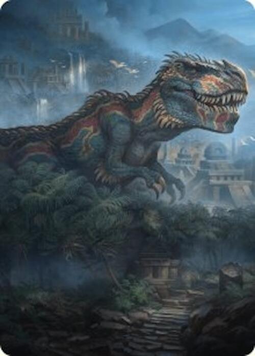 Ghalta, Primal Hunger Art Card (41/54) [Foundations Art Series] | Chromatic Games