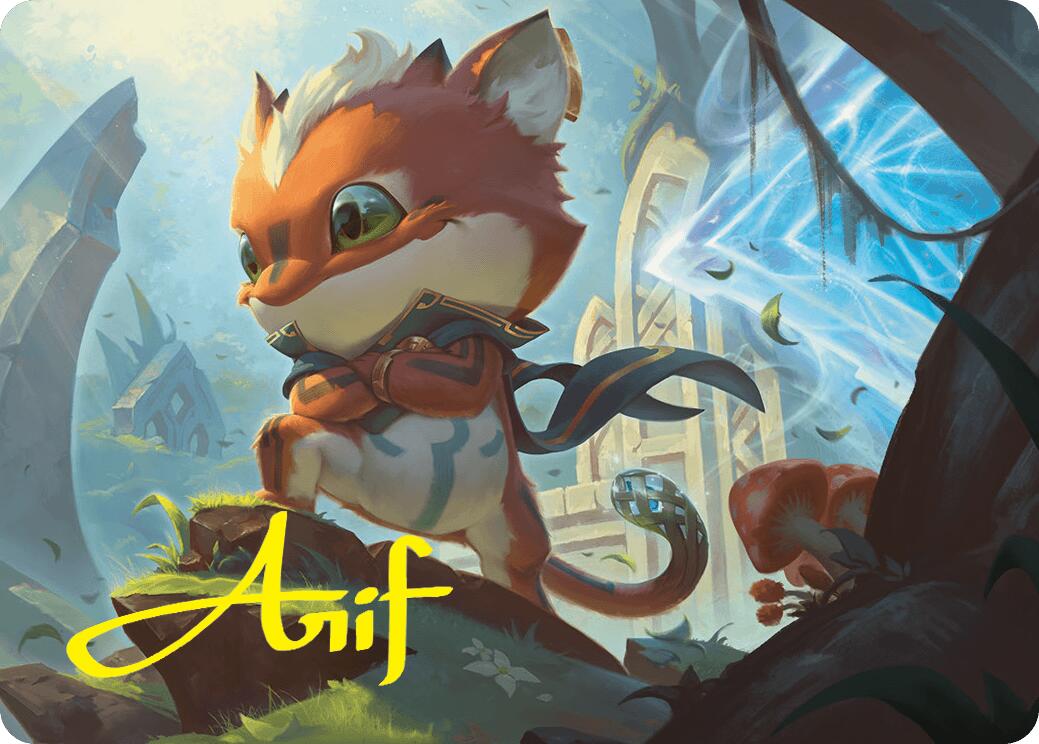 Loot, Exuberant Explorer Art Card (12/54) (Gold-Stamped Signature) [Foundations Art Series] | Chromatic Games