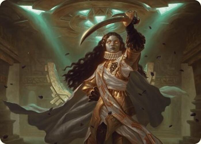Elenda, Saint of Dusk Art Card (15/54) [Foundations Art Series] | Chromatic Games