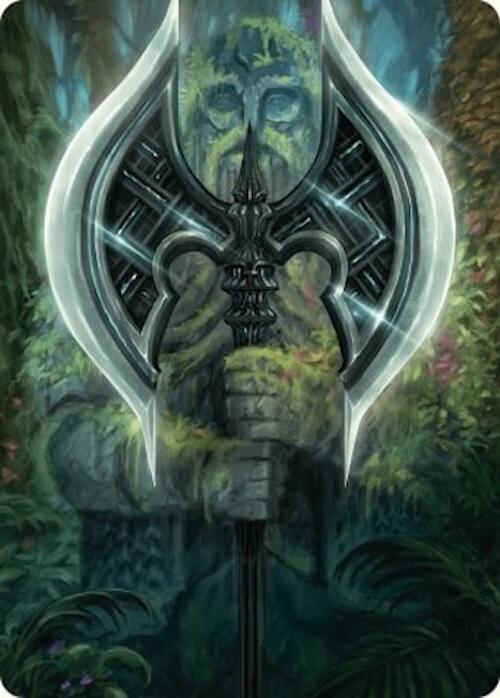 Leyline Axe Art Card (49/54) [Foundations Art Series] | Chromatic Games