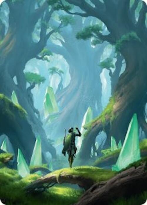 Forest Art Card (25/54) [Foundations Art Series] | Chromatic Games