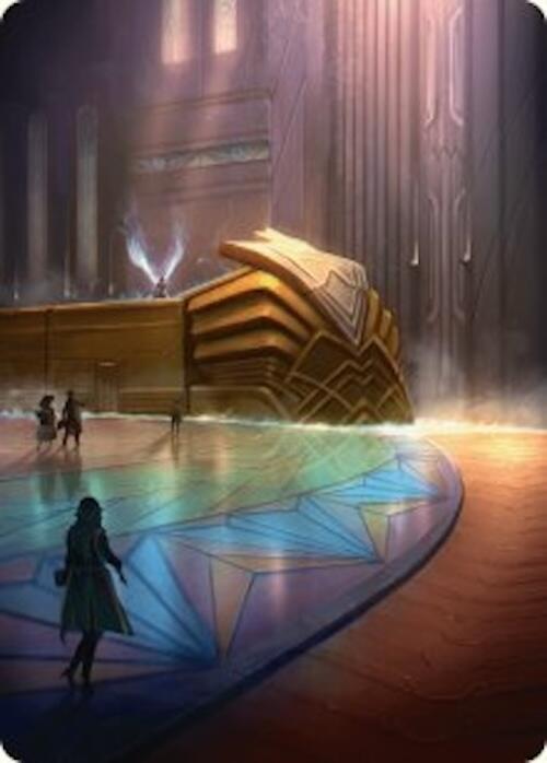 Plains Art Card (21/54) [Foundations Art Series] | Chromatic Games