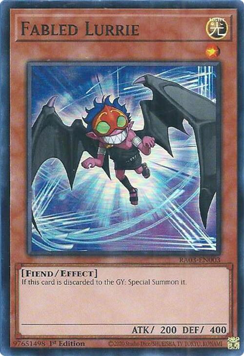 Fabled Lurrie [RA03-EN003] Super Rare | Chromatic Games