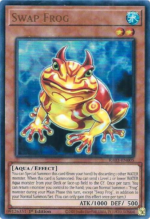 Swap Frog (UR) [RA03-EN005] Ultra Rare | Chromatic Games