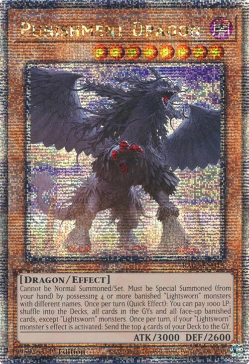Punishment Dragon (Quarter Century Secret Rare) [RA03-EN015] Quarter Century Secret Rare | Chromatic Games