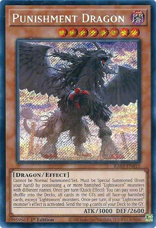 Punishment Dragon (Secret Rare) [RA03-EN015] Secret Rare | Chromatic Games