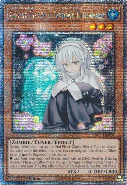 Ghost Sister & Spooky Dogwood (Quarter Century Secret Rare) [RA03-EN020] Quarter Century Secret Rare | Chromatic Games