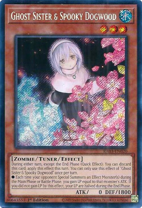 Ghost Sister & Spooky Dogwood (Secret Rare) [RA03-EN020] Secret Rare | Chromatic Games