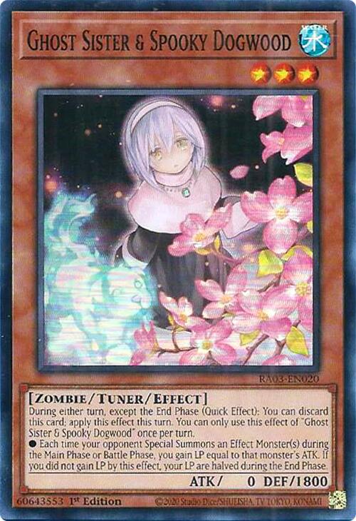 Ghost Sister & Spooky Dogwood [RA03-EN020] Super Rare | Chromatic Games