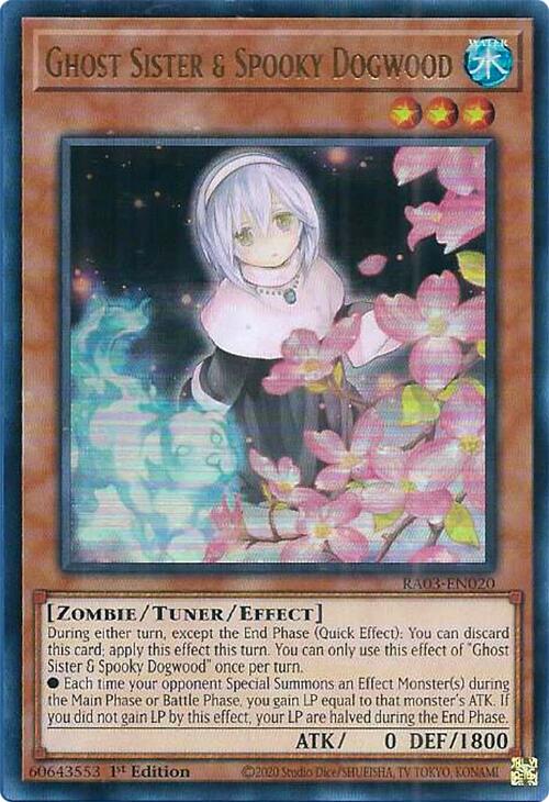 Ghost Sister & Spooky Dogwood (UR) [RA03-EN020] Ultra Rare | Chromatic Games