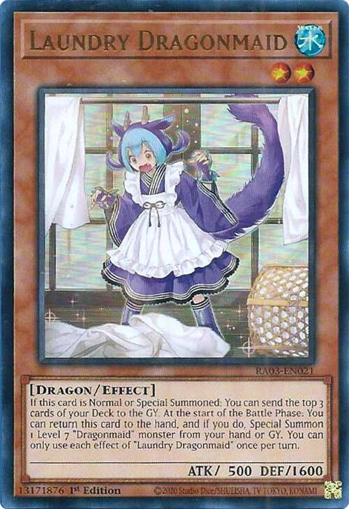 Laundry Dragonmaid (UR) [RA03-EN021] Ultra Rare | Chromatic Games
