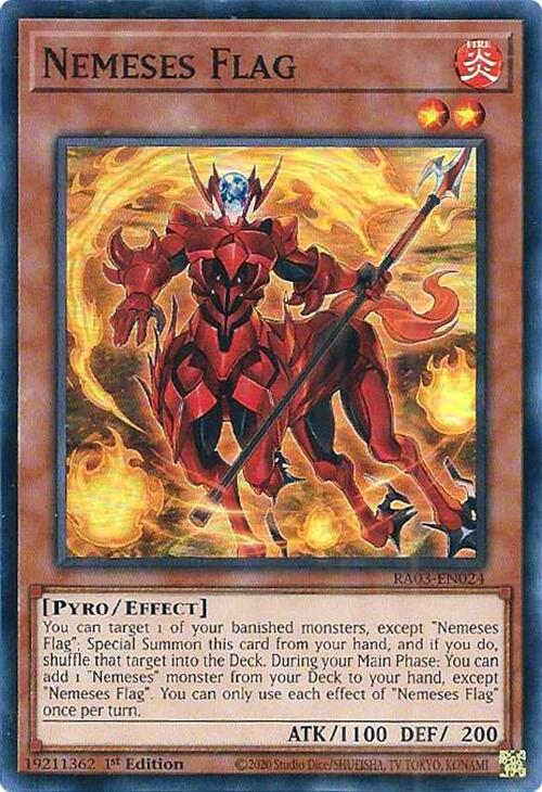 Nemeses Flag [RA03-EN024] Super Rare | Chromatic Games