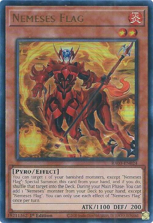 Nemeses Flag (UR) [RA03-EN024] Ultra Rare | Chromatic Games