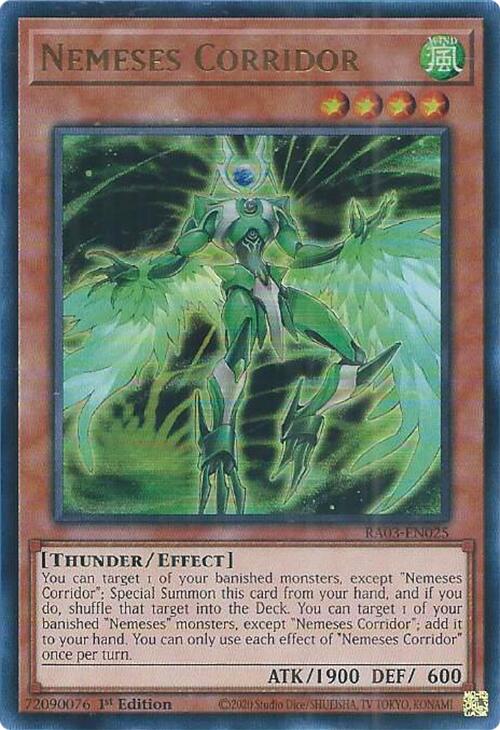 Nemeses Corridor (UR) [RA03-EN025] Ultra Rare | Chromatic Games