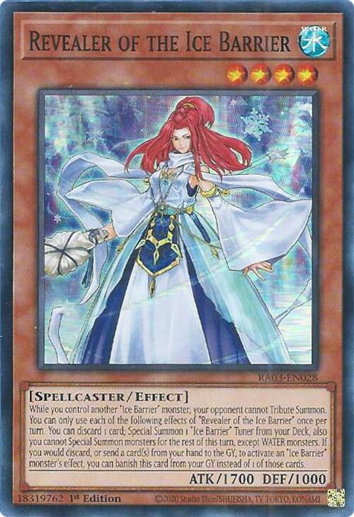 Revealer of the Ice Barrier [RA03-EN028] Super Rare | Chromatic Games
