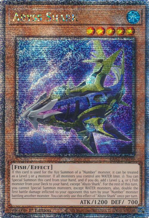 Abyss Shark (Quarter Century Secret Rare) [RA03-EN030] Quarter Century Secret Rare | Chromatic Games