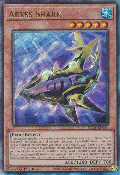 Abyss Shark (UTR) [RA03-EN030] Prismatic Ultimate Rare | Chromatic Games