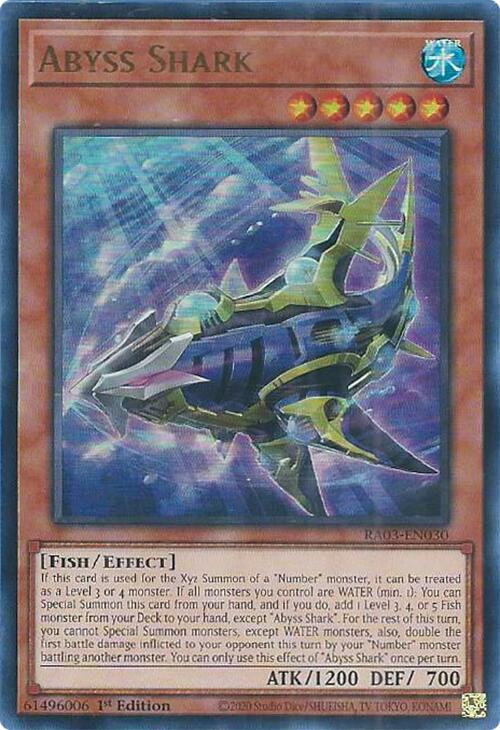 Abyss Shark (UR) [RA03-EN030] Ultra Rare | Chromatic Games