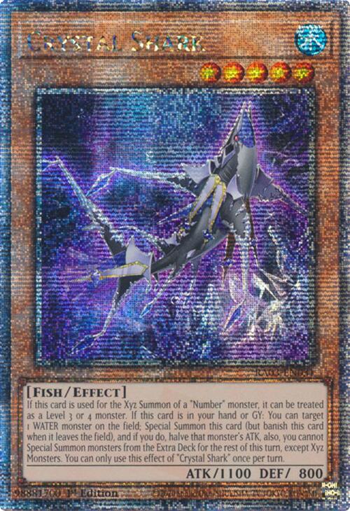 Crystal Shark (Quarter Century Secret Rare) [RA03-EN031] Quarter Century Secret Rare | Chromatic Games