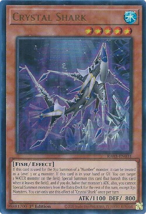 Crystal Shark (UR) [RA03-EN031] Ultra Rare | Chromatic Games