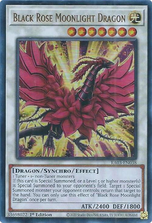 Black Rose Moonlight Dragon (UR) [RA03-EN038] Ultra Rare | Chromatic Games