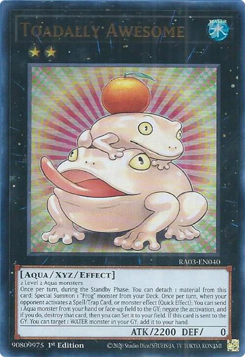 Toadally Awesome (UR) [RA03-EN040] Ultra Rare | Chromatic Games