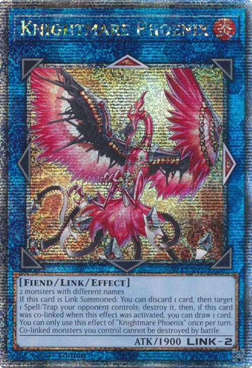 Knightmare Phoenix (Quarter Century Secret Rare) [RA03-EN042] Quarter Century Secret Rare | Chromatic Games