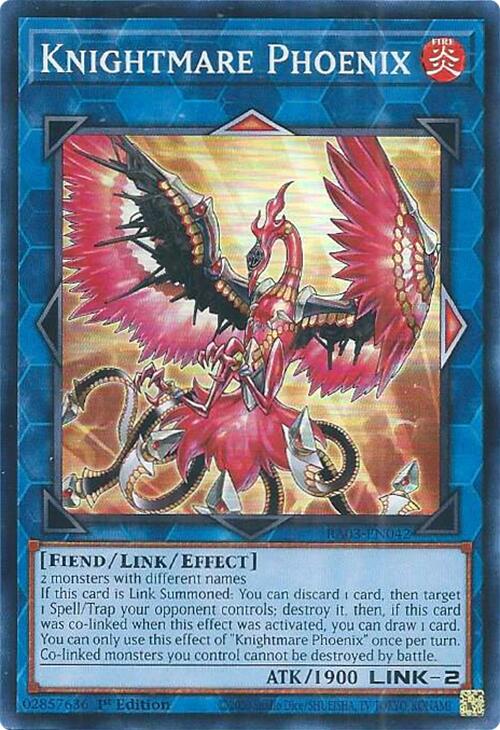 Knightmare Phoenix [RA03-EN042] Super Rare | Chromatic Games