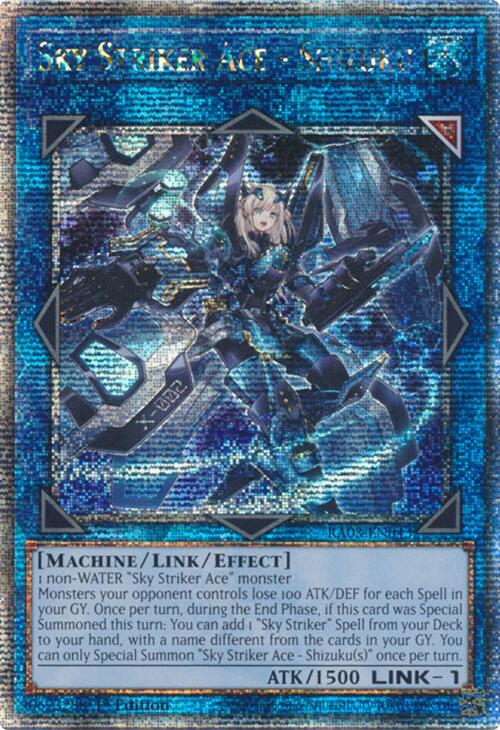 Sky Striker Ace - Shizuku (Quarter Century Secret Rare) [RA03-EN043] Quarter Century Secret Rare | Chromatic Games