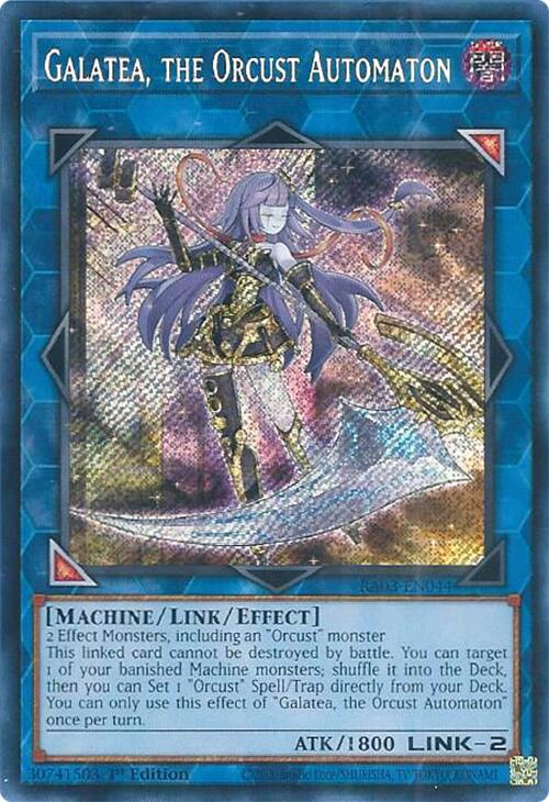 Galatea, the Orcust Automaton (Secret Rare) [RA03-EN044] Secret Rare | Chromatic Games
