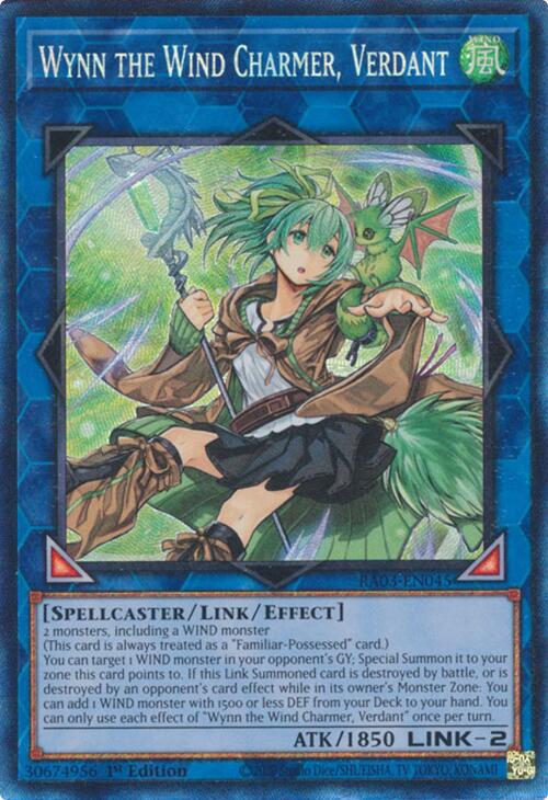 Wynn the Wind Charmer, Verdant (CR) [RA03-EN045] Prismatic Collector's Rare | Chromatic Games