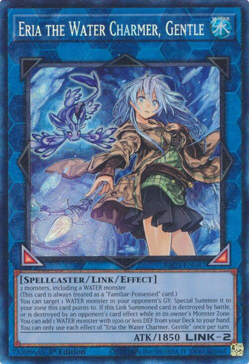 Eria the Water Charmer, Gentle (CR) [RA03-EN047] Prismatic Collector's Rare | Chromatic Games