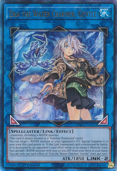 Eria the Water Charmer, Gentle (UTR) [RA03-EN047] Prismatic Ultimate Rare | Chromatic Games