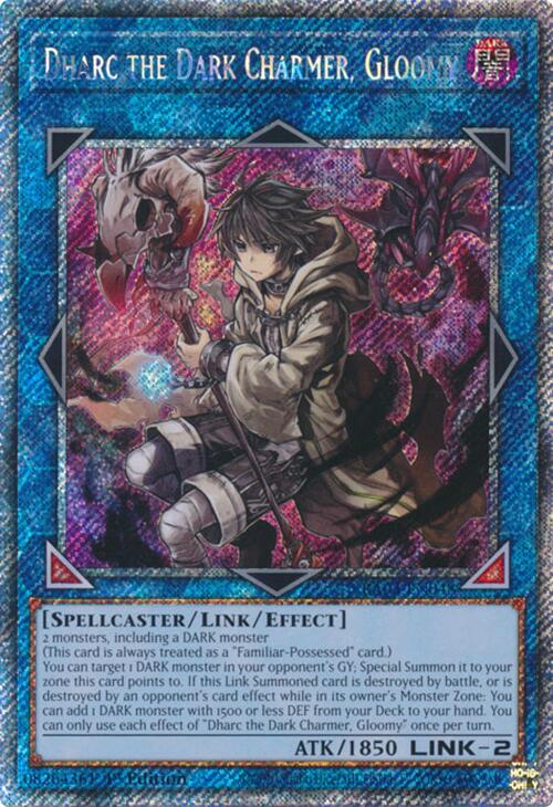 Dharc the Dark Charmer, Gloomy (Platinum Secret Rare) [RA03-EN048] Platinum Secret Rare | Chromatic Games